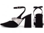scarpin feminino preto vista lateral salto 8,5cm | VitriNerm