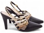 scarpin feminino dourada solado antiderrapante | VitriNerm