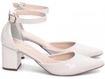 scarpin feminino off white solado antiderrapante | VitriNerm