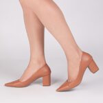 scarpin feminino caramelo feminino elegante comprar | VitriNerm