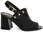 sandália preto salto 7cm napa | VitriNerm