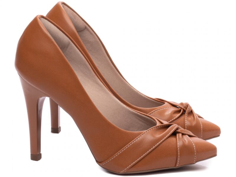 scarpin feminino caramelo solado antiderrapante | VitriNerm