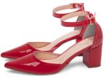 detalhe scarpin feminino dourada feminino | VitriNerm