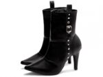 detalhe bico bota feminina preta feminino | VitriNerm