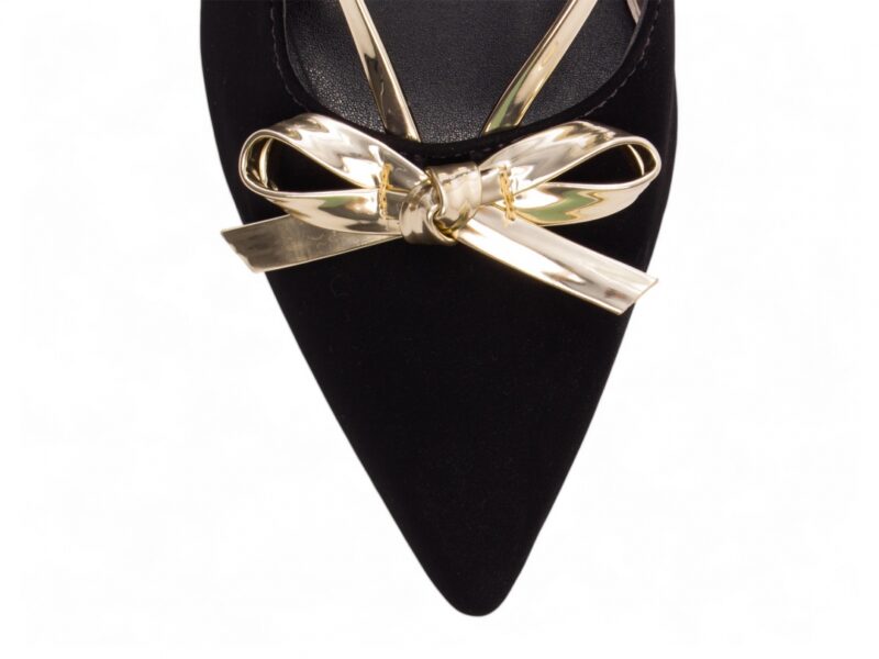detalhe bico scarpin feminino preto feminino | VitriNerm