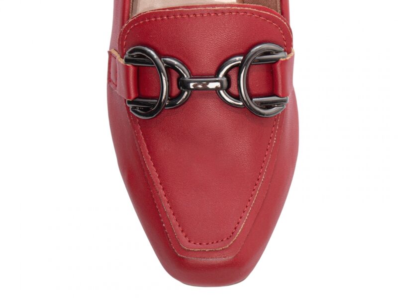mocassim feminino vermelho feminino elegante comprar | VitriNerm