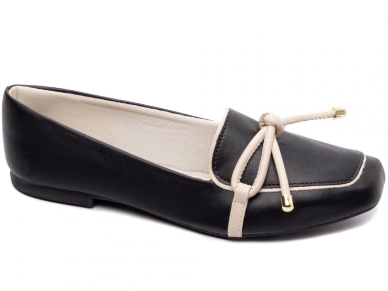 mocassim feminino dourado solado antiderrapante | VitriNerm
