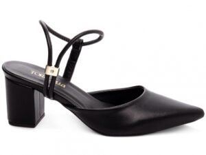 scarpin preto salto 6cm napa | VitriNerm