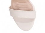 detalhe bico sandália feminina off white feminino | VitriNerm