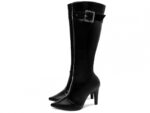 detalhe bico bota feminina preta feminino | VitriNerm