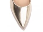 detalhe bico scarpin feminino dourado feminino | VitriNerm