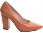 scarpin caramelo salto 9cm napa | VitriNerm