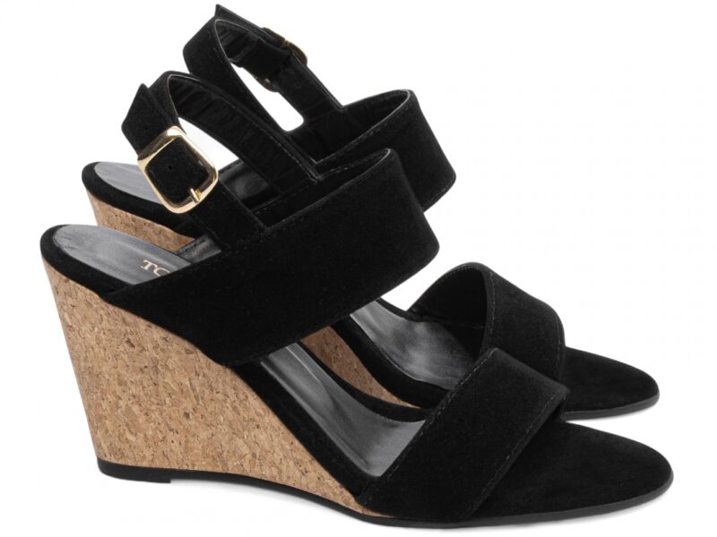 sandália feminina preto solado antiderrapante | VitriNerm