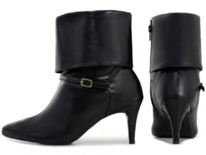 Bota Ankle Boot Capa Cano Curto