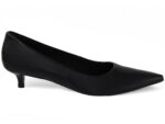 Sapato Scarpin Clássico Salto Kitten Heel