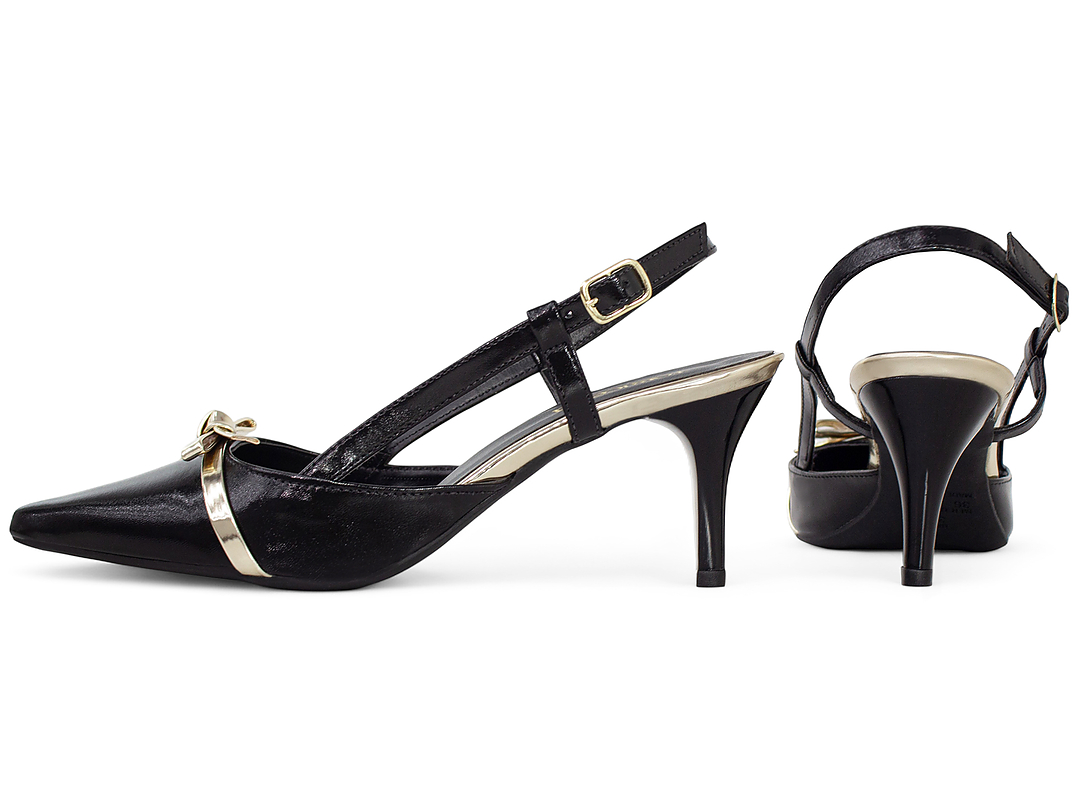 Sapato Scarpin Slingback - Imagem 2