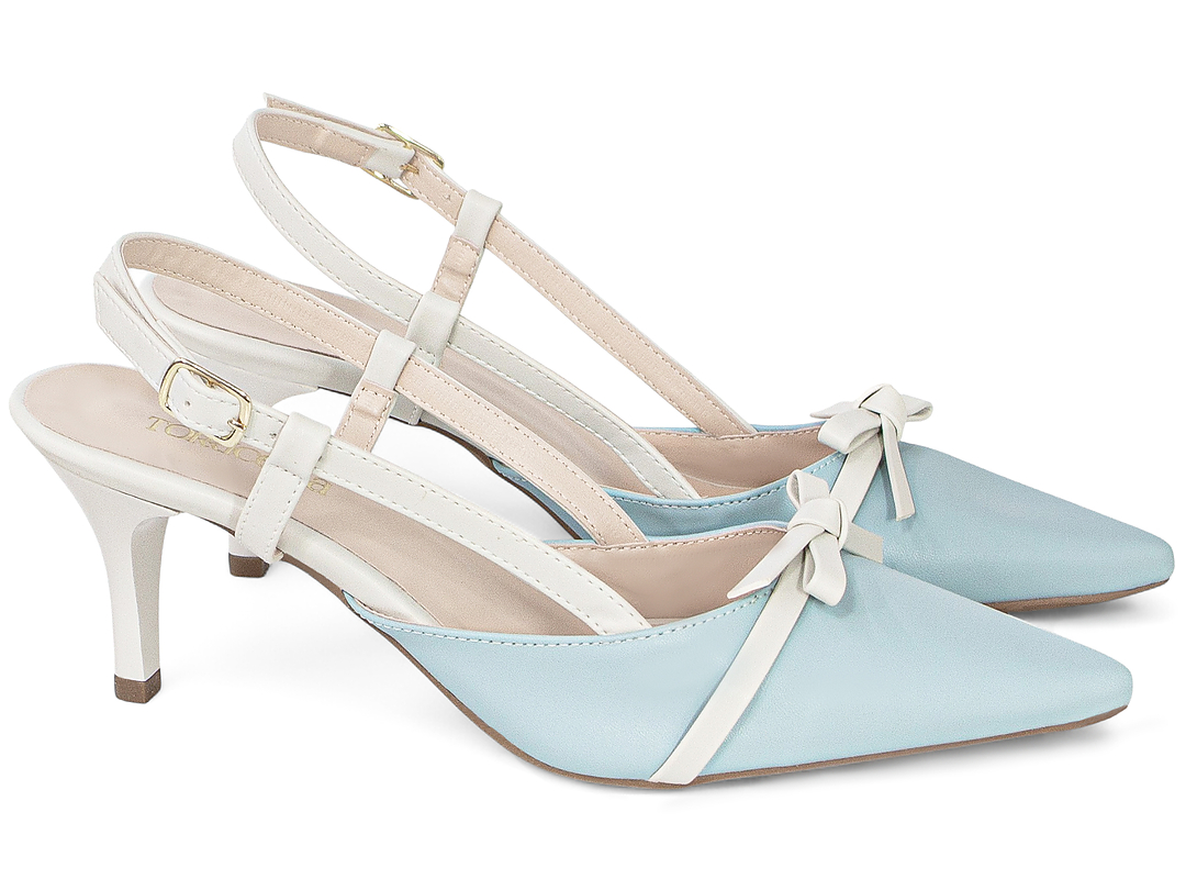 Sapato Scarpin Slingback - Imagem 4