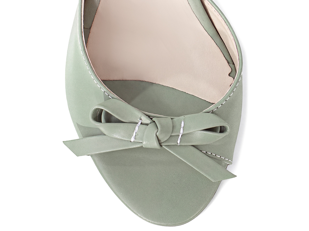 Sandália Slingback com Laço - Imagem 6