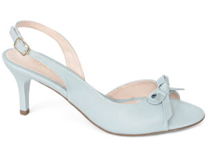 Sandália Slingback com Laço
