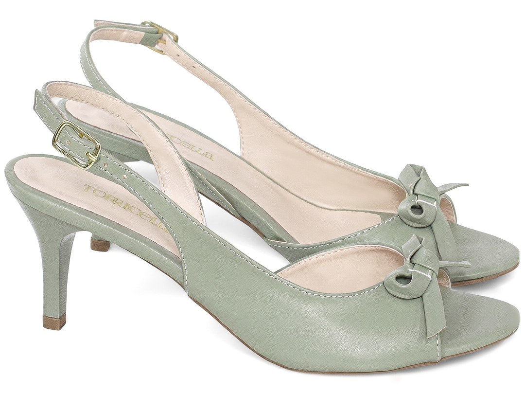 Sandália Slingback com Laço - Imagem 4